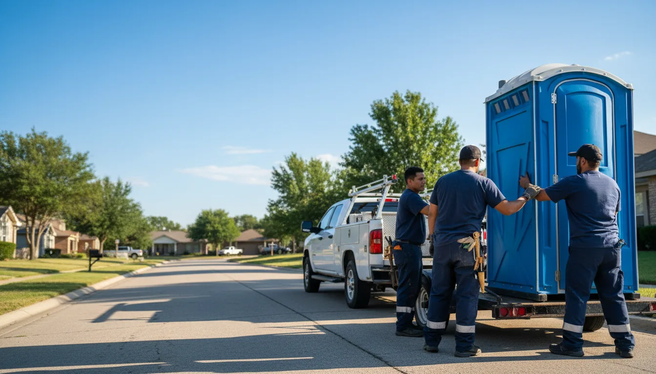 Portable Toilet Rental in Melvin, TX near me